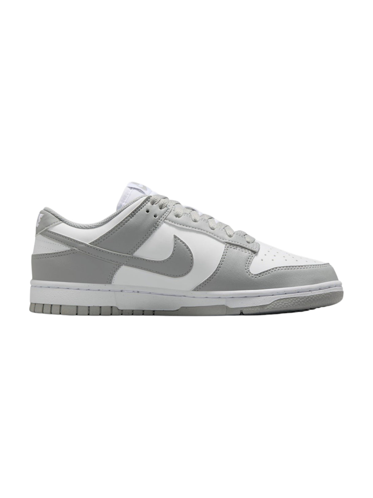 Image for Nike Dunk Low Grey Fog Women's Colorblocked Shoes,White