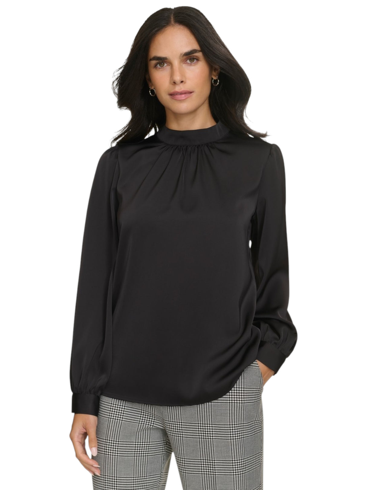Image for Women's Plain Top,Black
