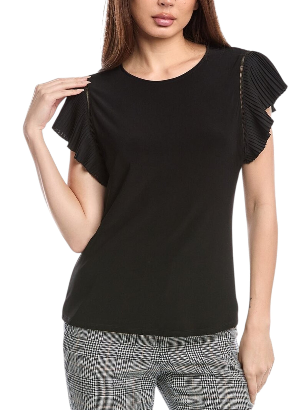 Image for Women's Plain Top,Black