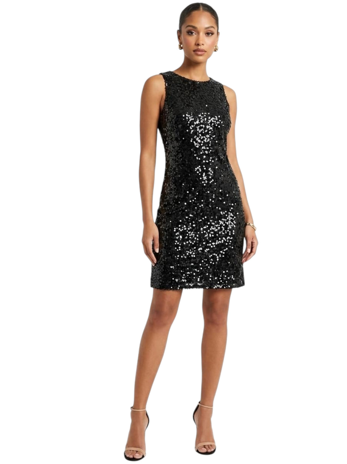 Image for Women's Mesh Dress,Black