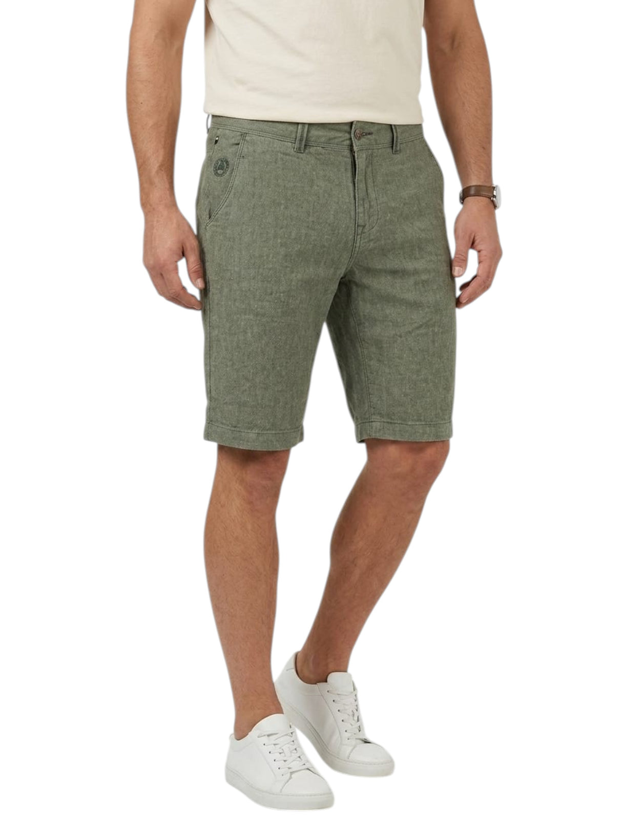 Image for Men's Plain Short,Olive