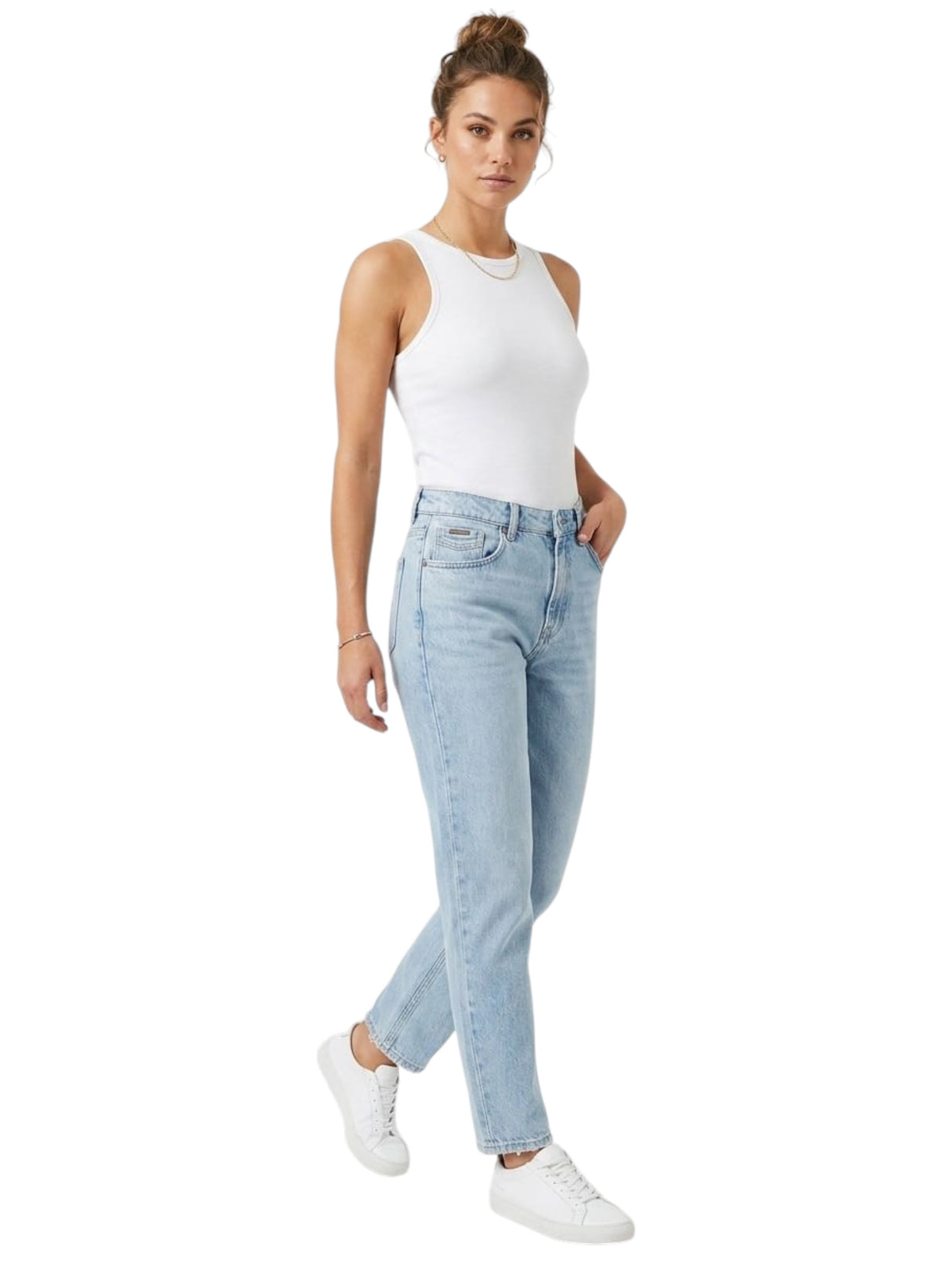 Image for Women's Plain Jeans,Blue