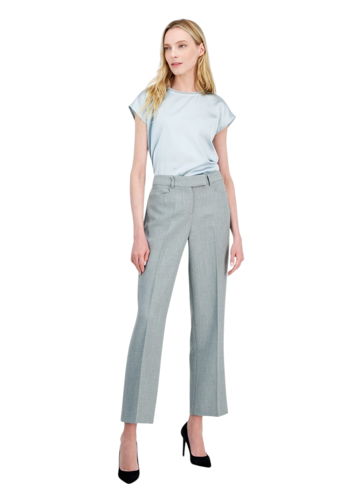 Image for Women's Textured Pant,Grey