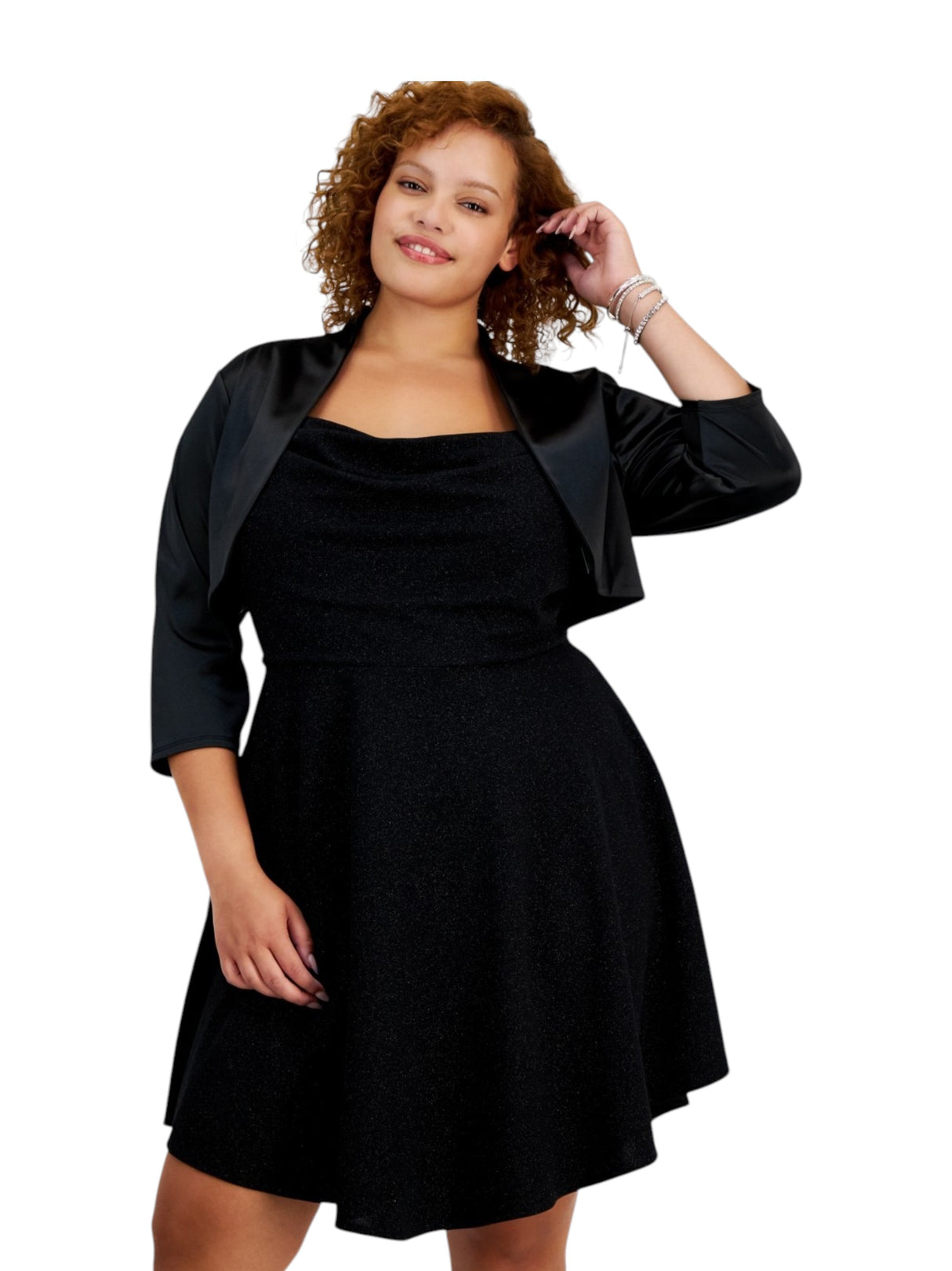 Image for Women'sPlain Blazer,Black