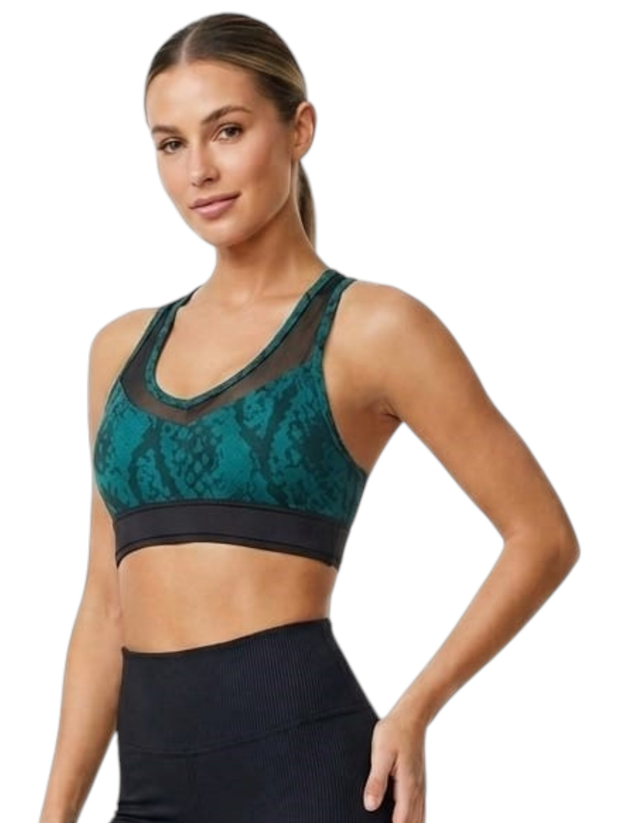 Image for Women's Printed Sport Top,Green