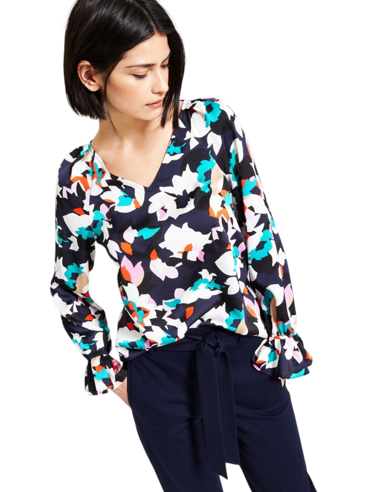 Image for Women's Printed Top,Multi