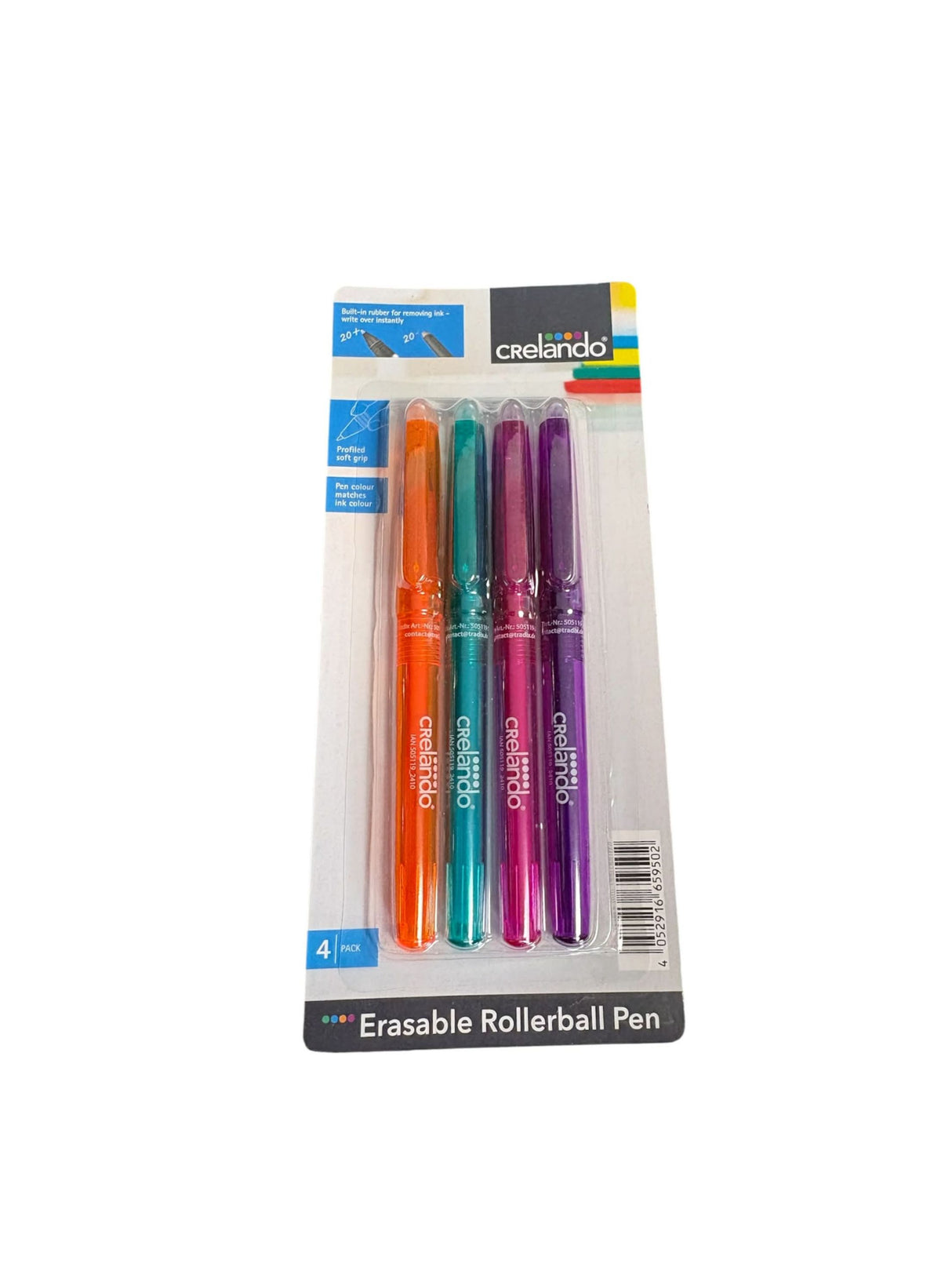 Image for Erasable Ink Rollerball Pens