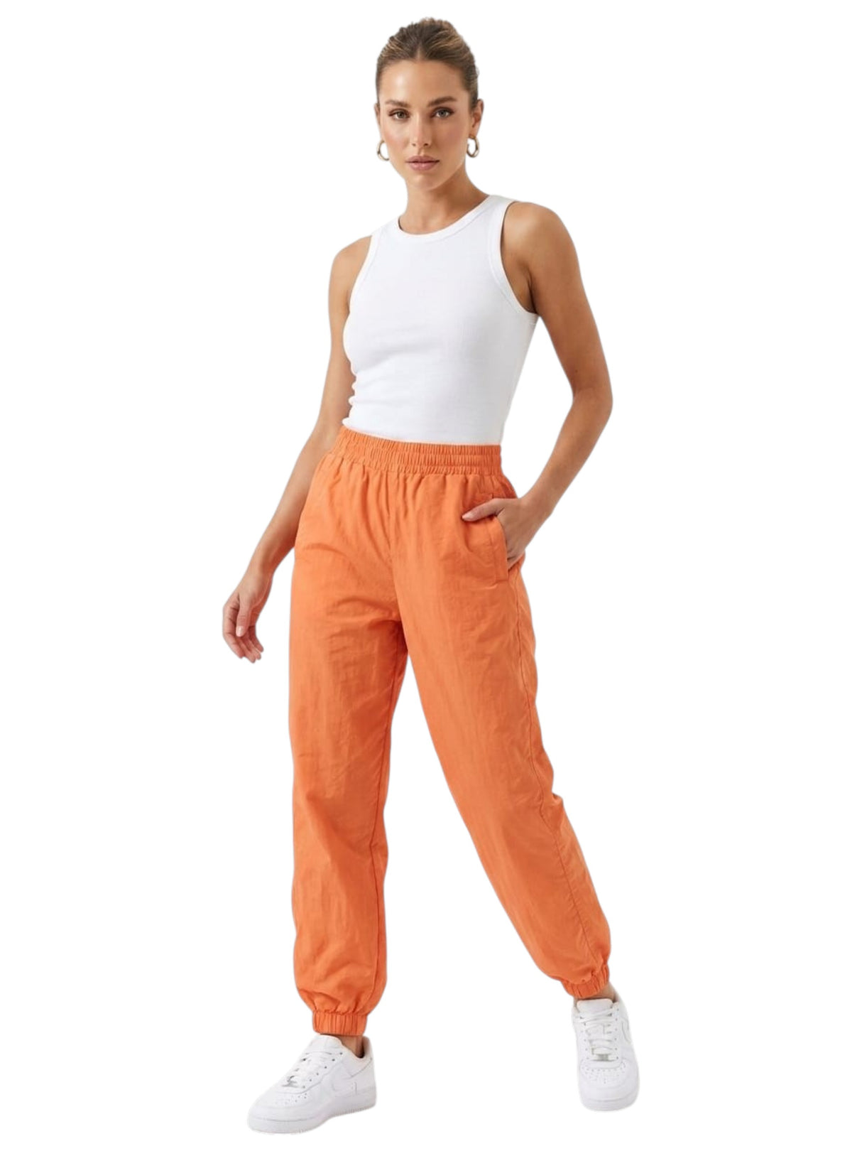 Image for Women's Plain Pant,Orange