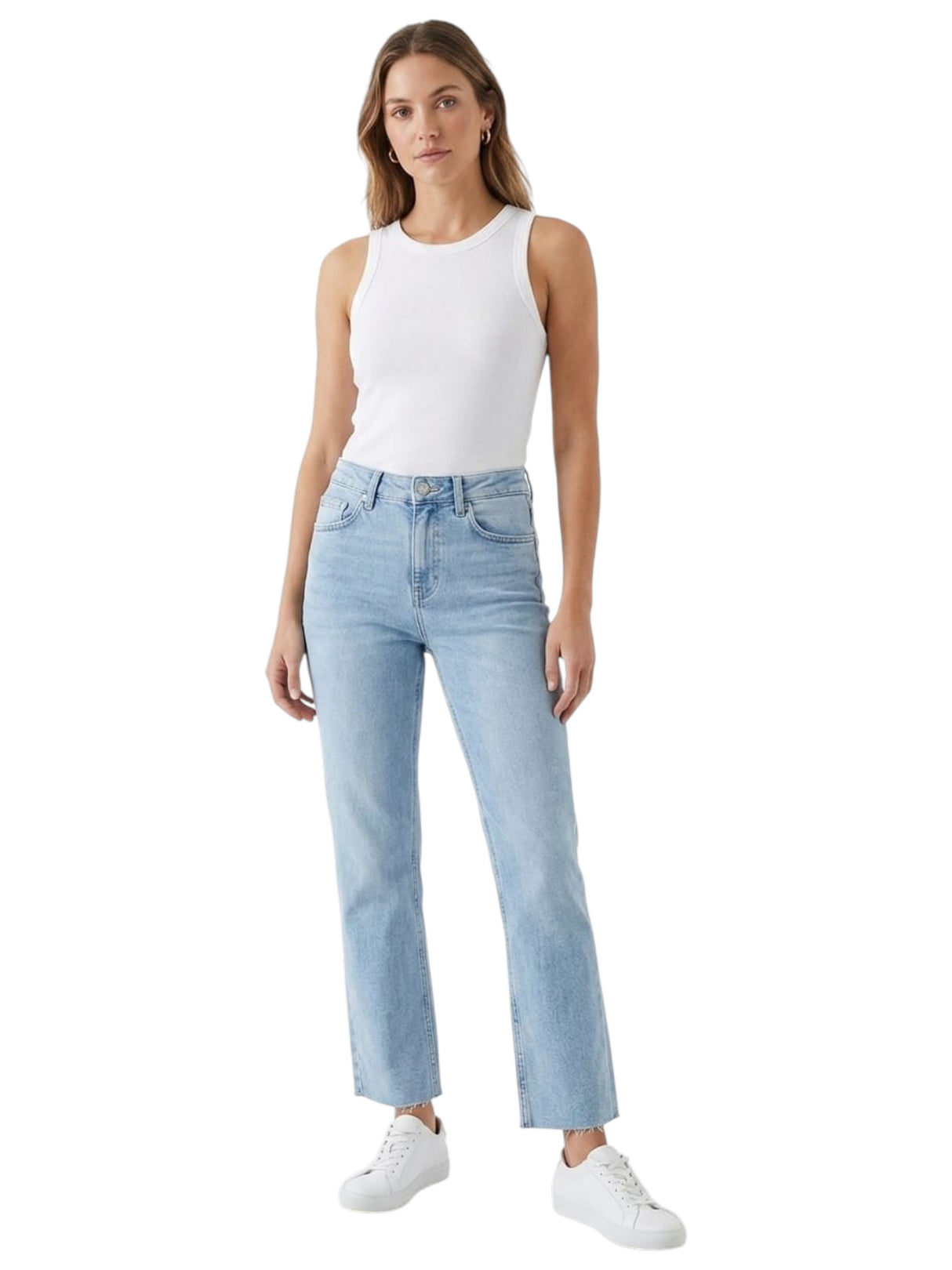 Image for Women's Plain Jeans,Blue