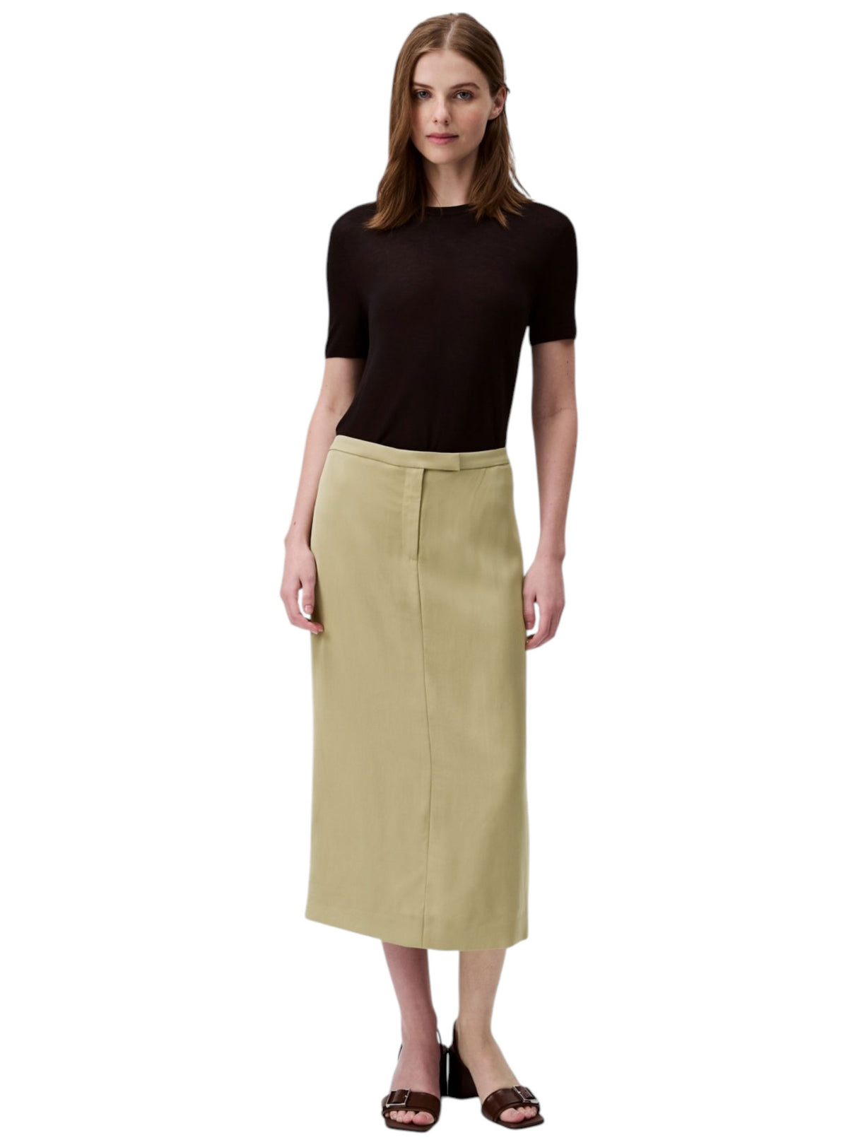 Image for Women's Plain Skirt,Neutral