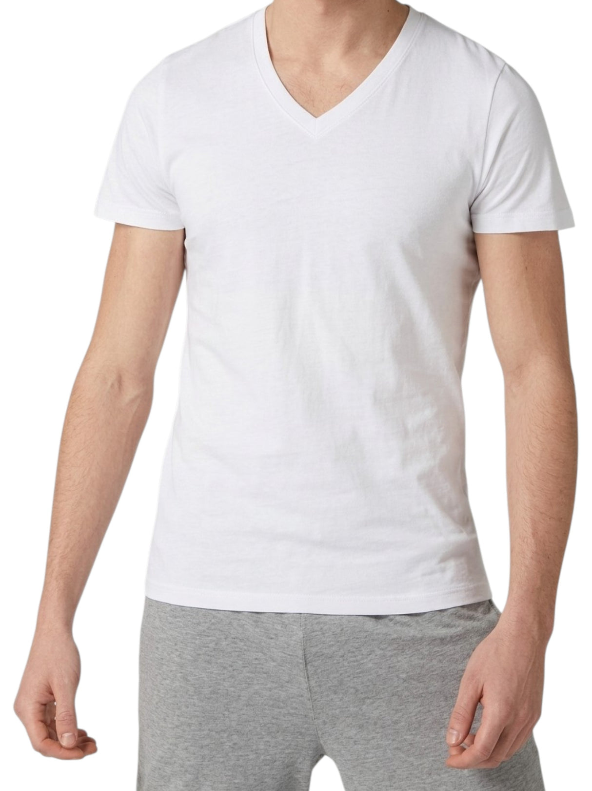 Image for Men's Plain T Shirt,White