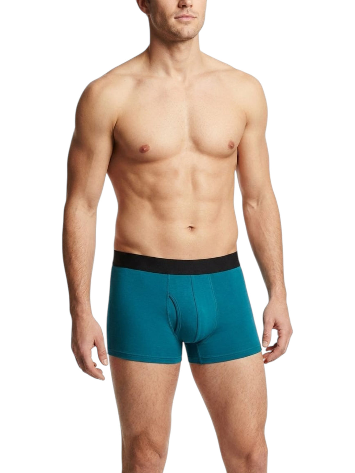 Image for Men's Plain Boxer,Turquoise
