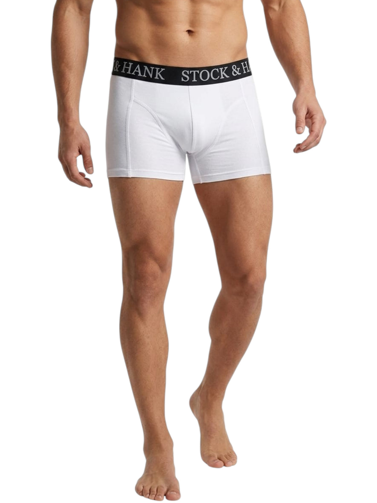 Image for Men's Plain Boxer,White