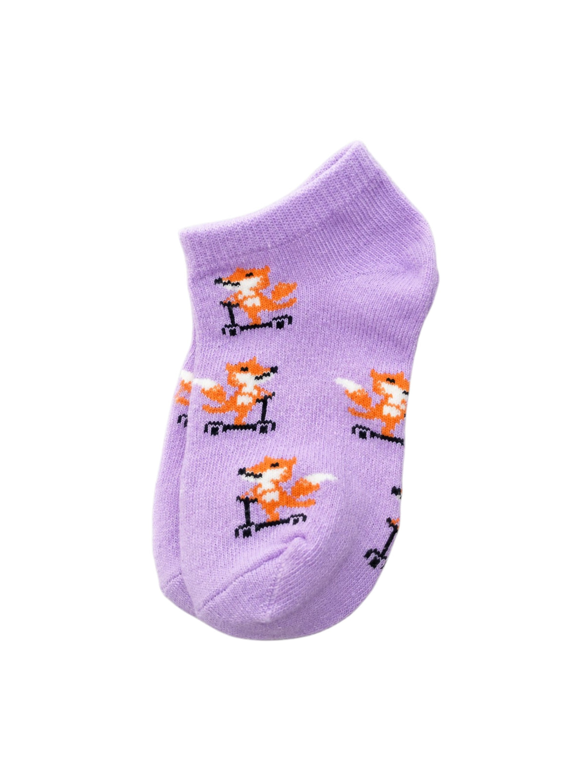 Image for Kids Girl's Printed Knitted Socks,Purple