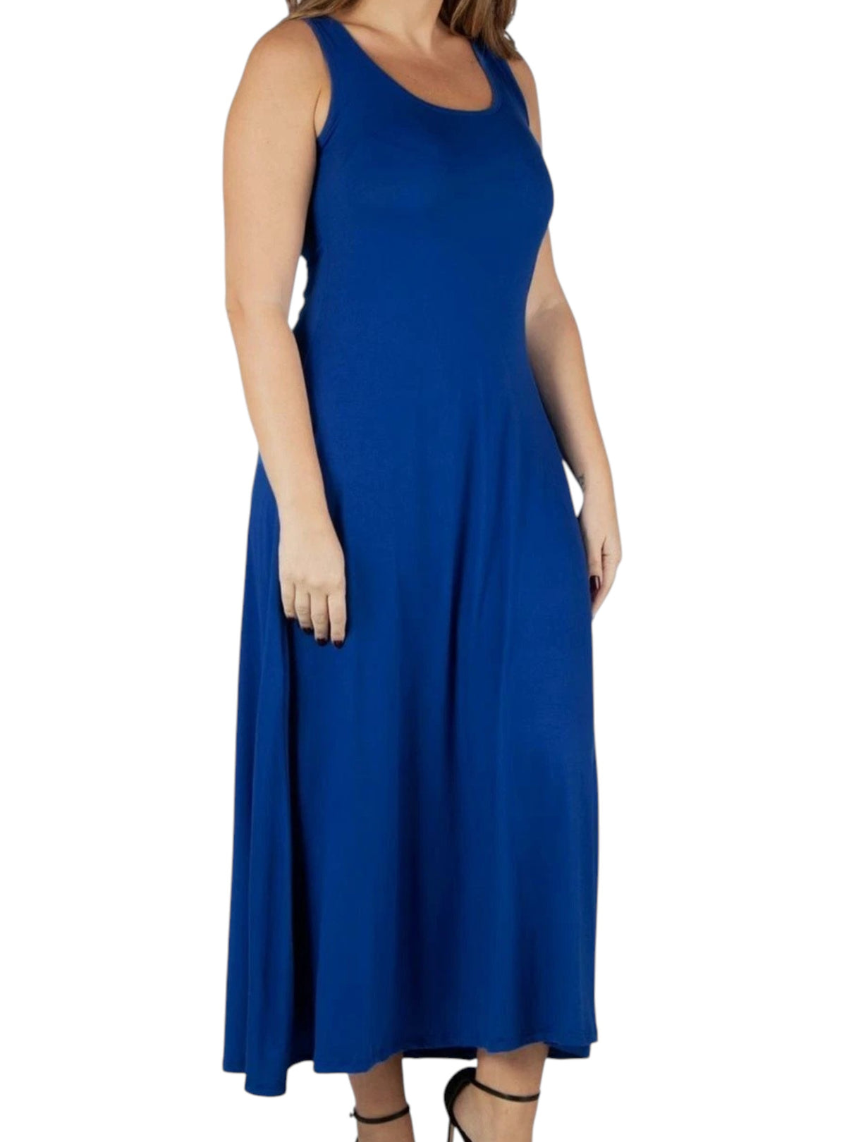 Image for Women's Plain Dress,Indigo