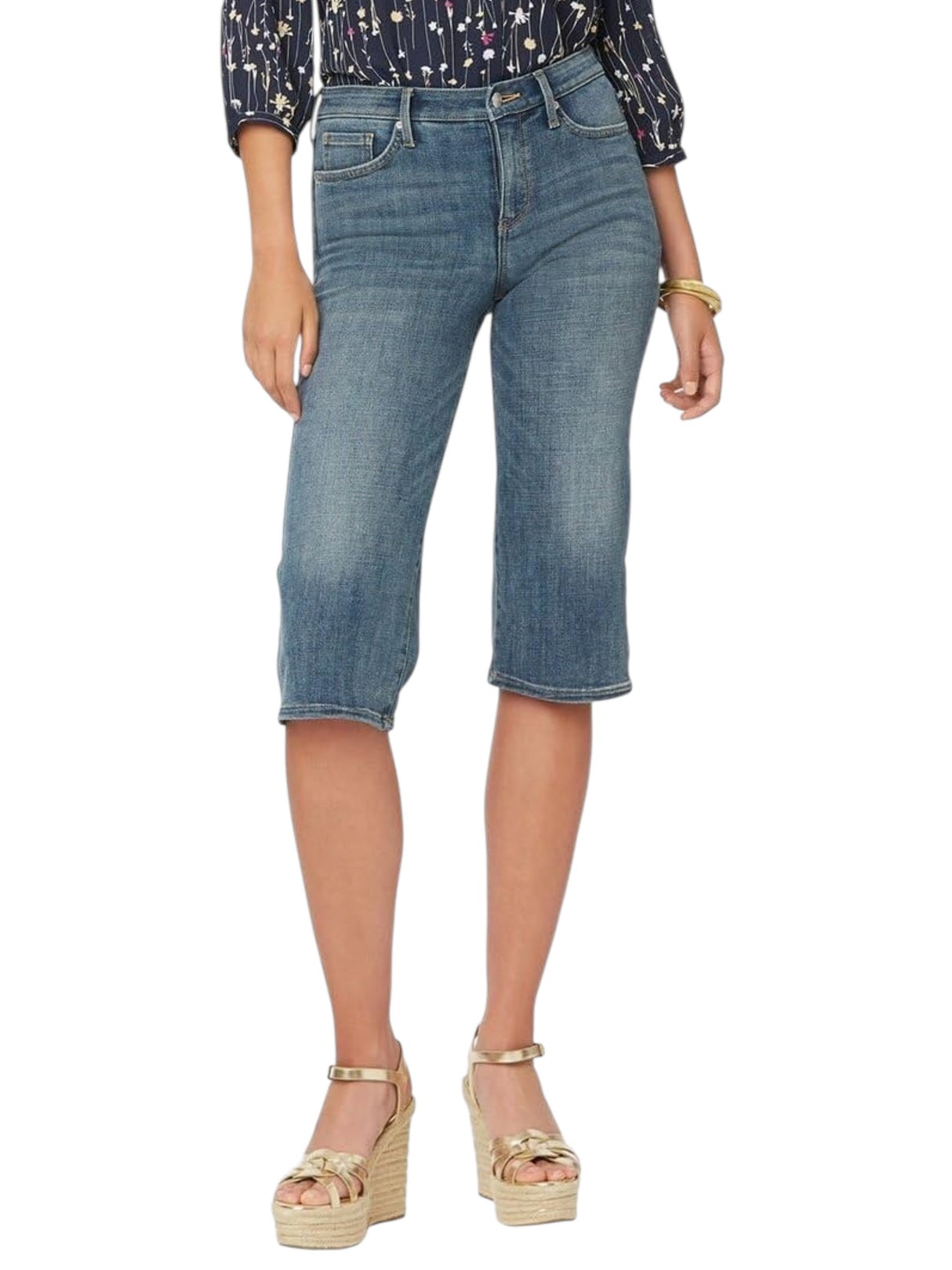 Image for Women's Washed Jeans Short,Blue