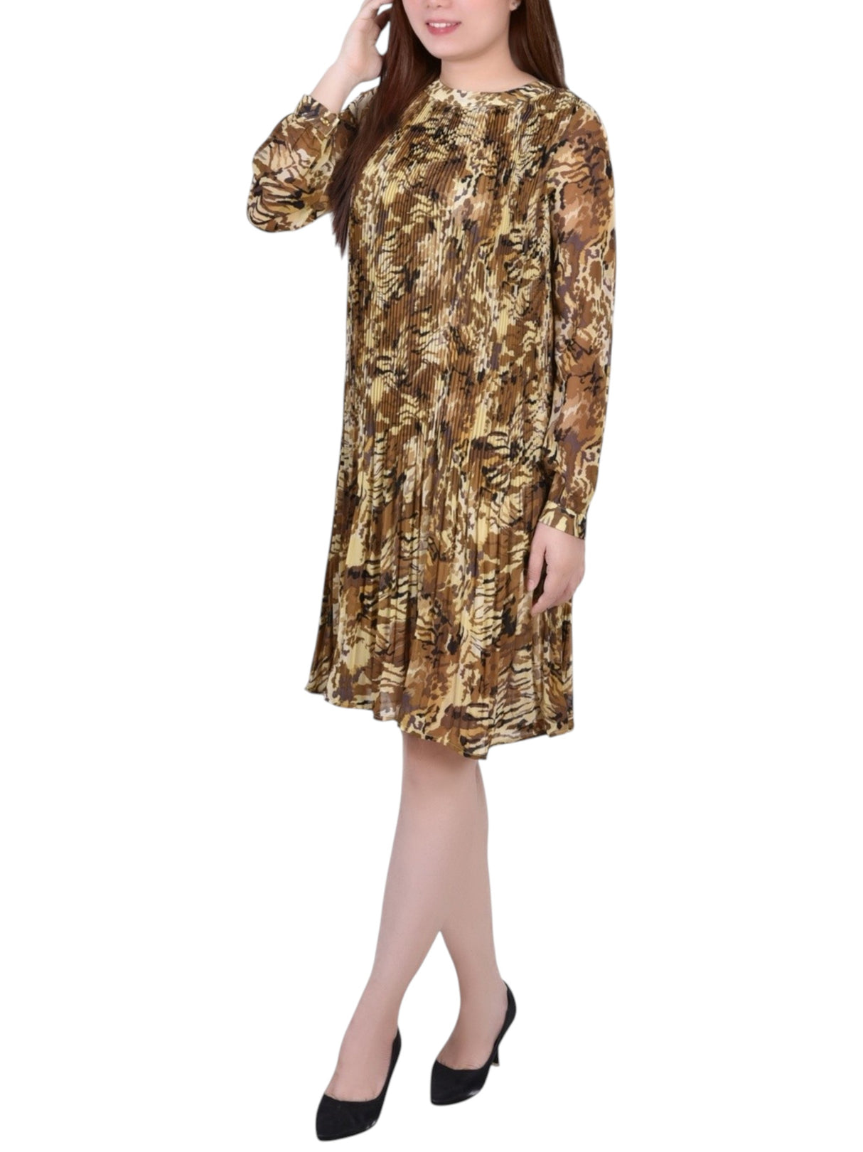 Image for Women's Printed Dress,Multi