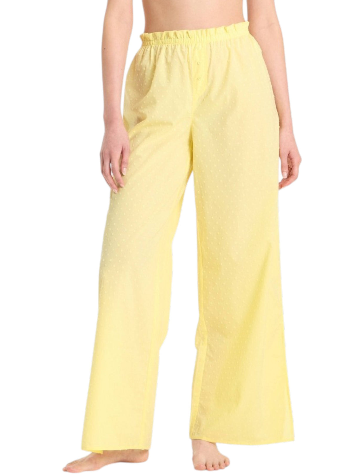 Image for Women's Texturedc Pant,Yellow