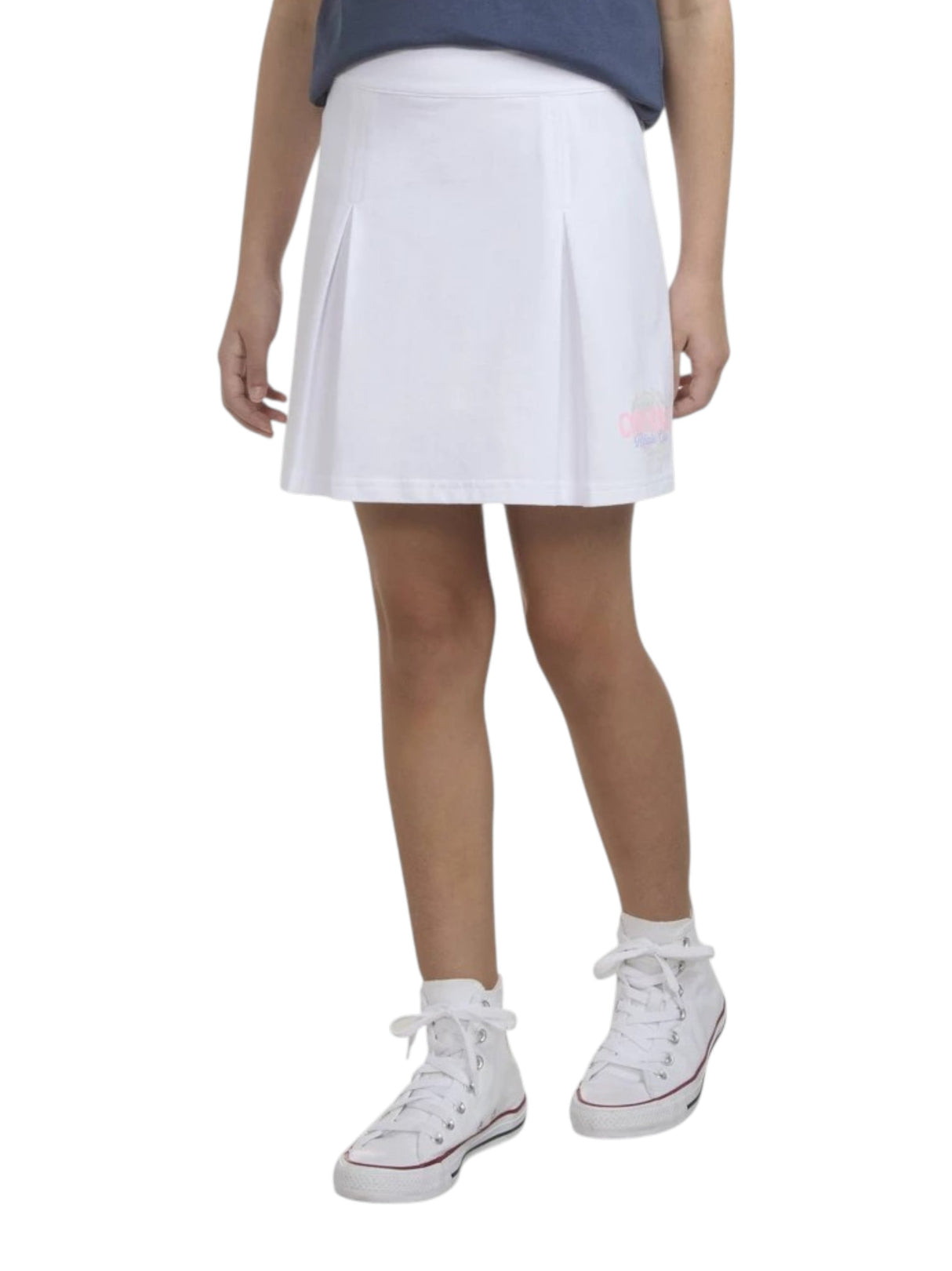 Image for Kids Girl's Plain Skirt,White