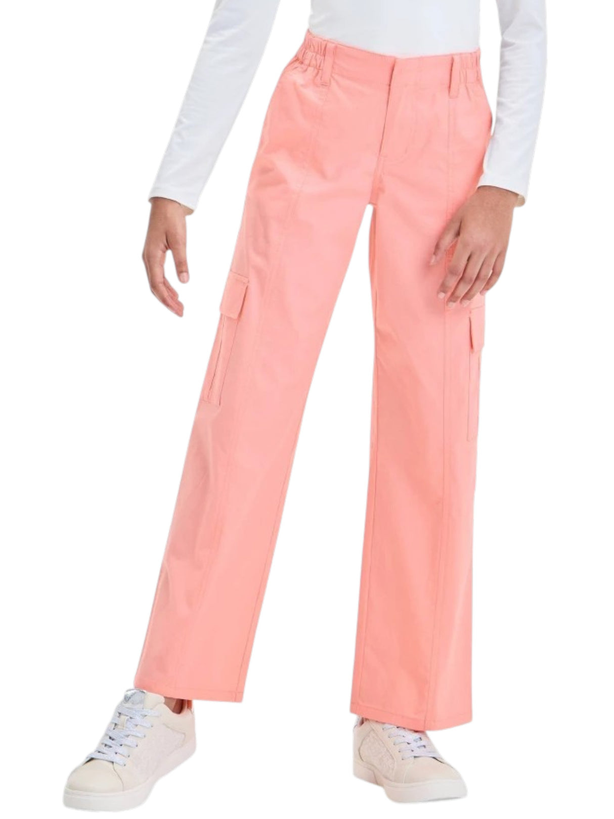 Image for Kids Girl's Plain Solid Pant,Pink
