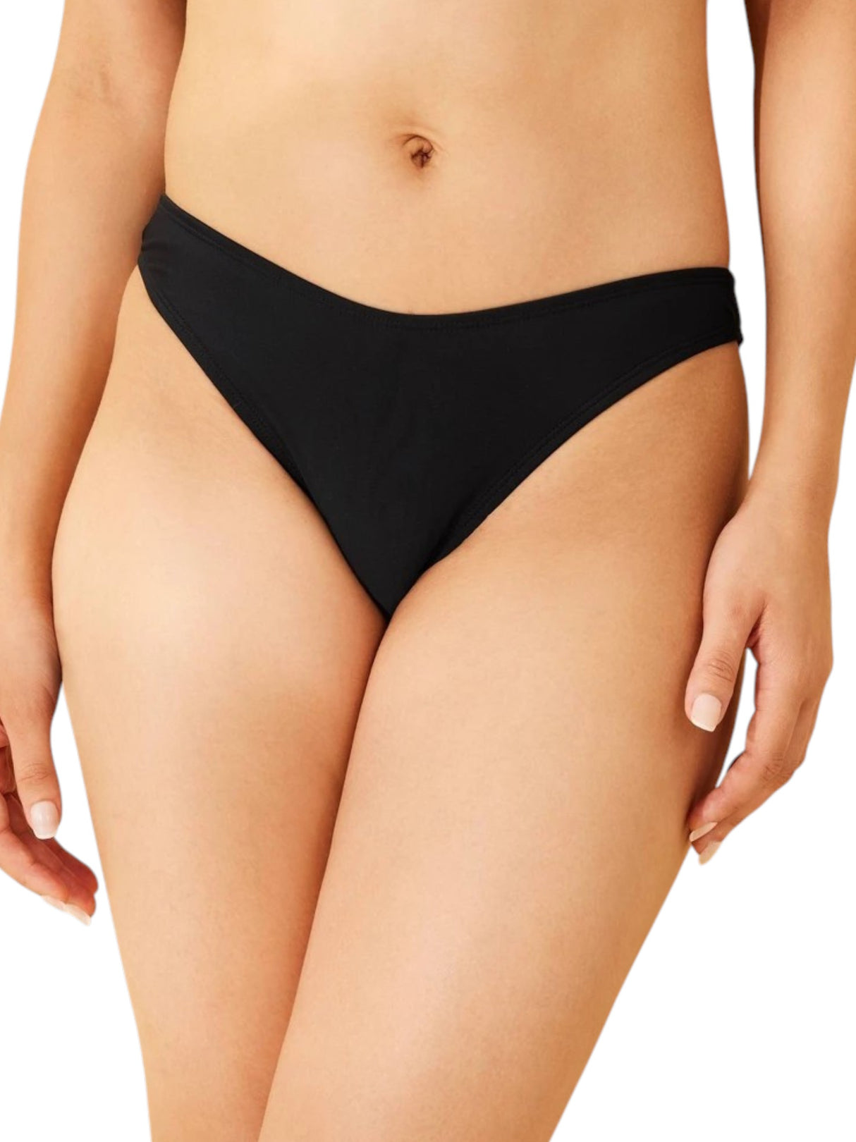 Image for Women's Plain Bikini Bottom,Black