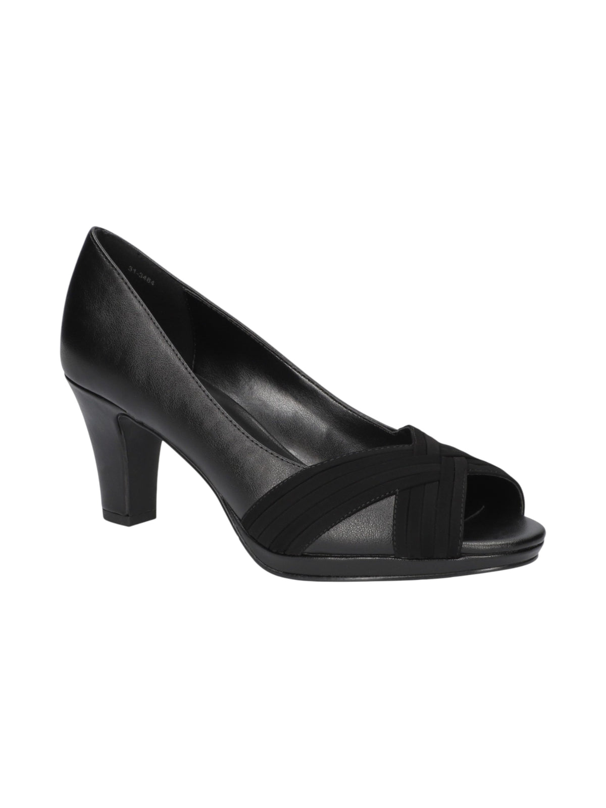 Image for Women's Plain Heeled Shoes,Black
