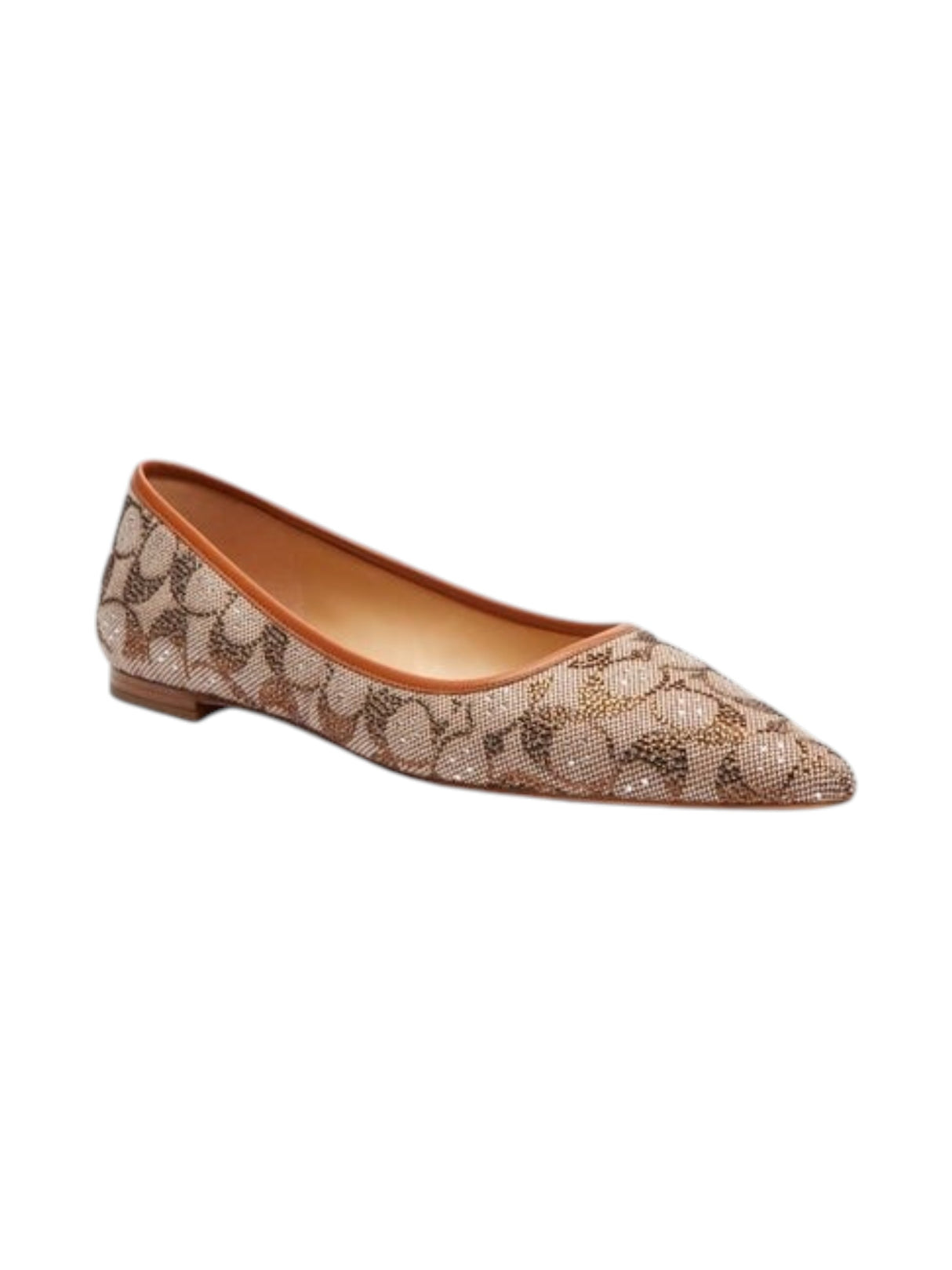 Image for Women's Rhinestones Textured Bellorinas,Light Beige