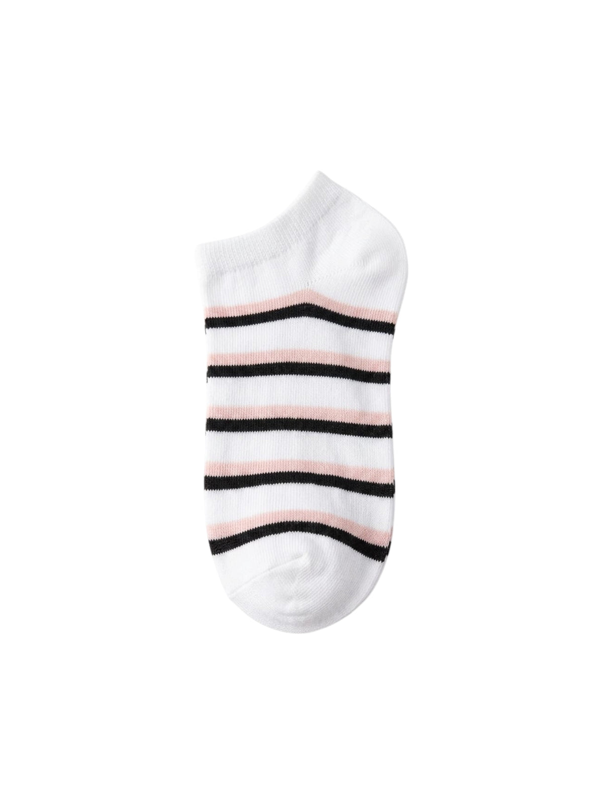 Image for Kids Girls 1 Pair Striped Ankle Socks,Multi