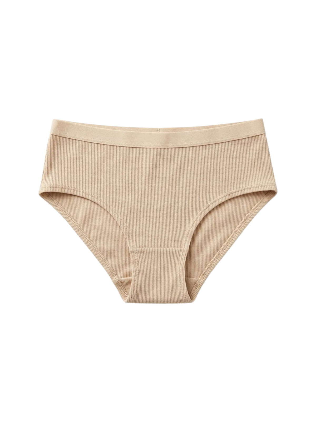 Image for Women's Ribbed Slip,Beige