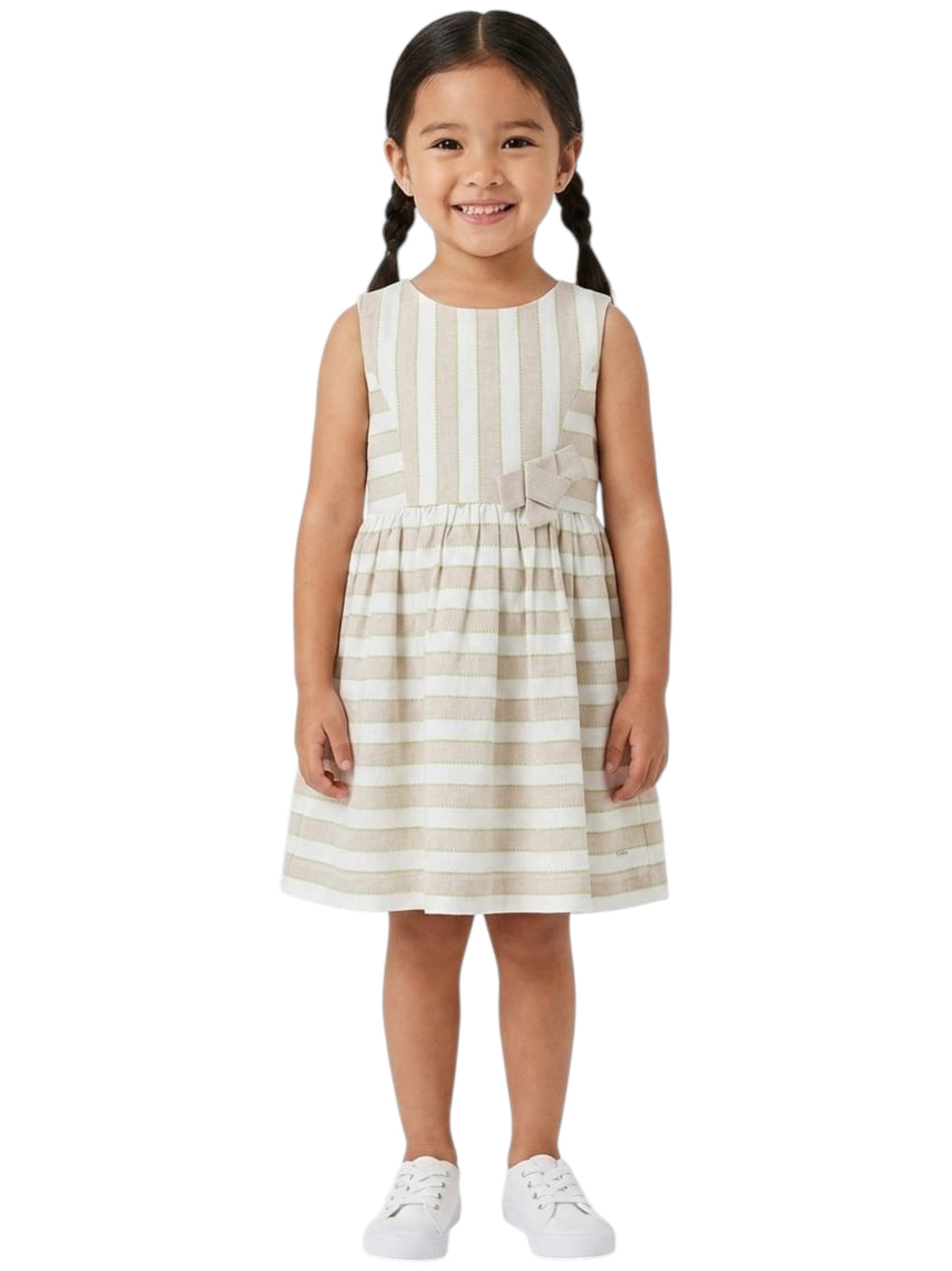 Image for Kids Girl's Striped Dress,Multi