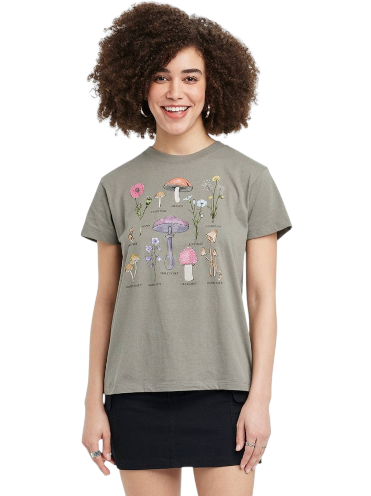 Image for Women's Printed Top,Olive