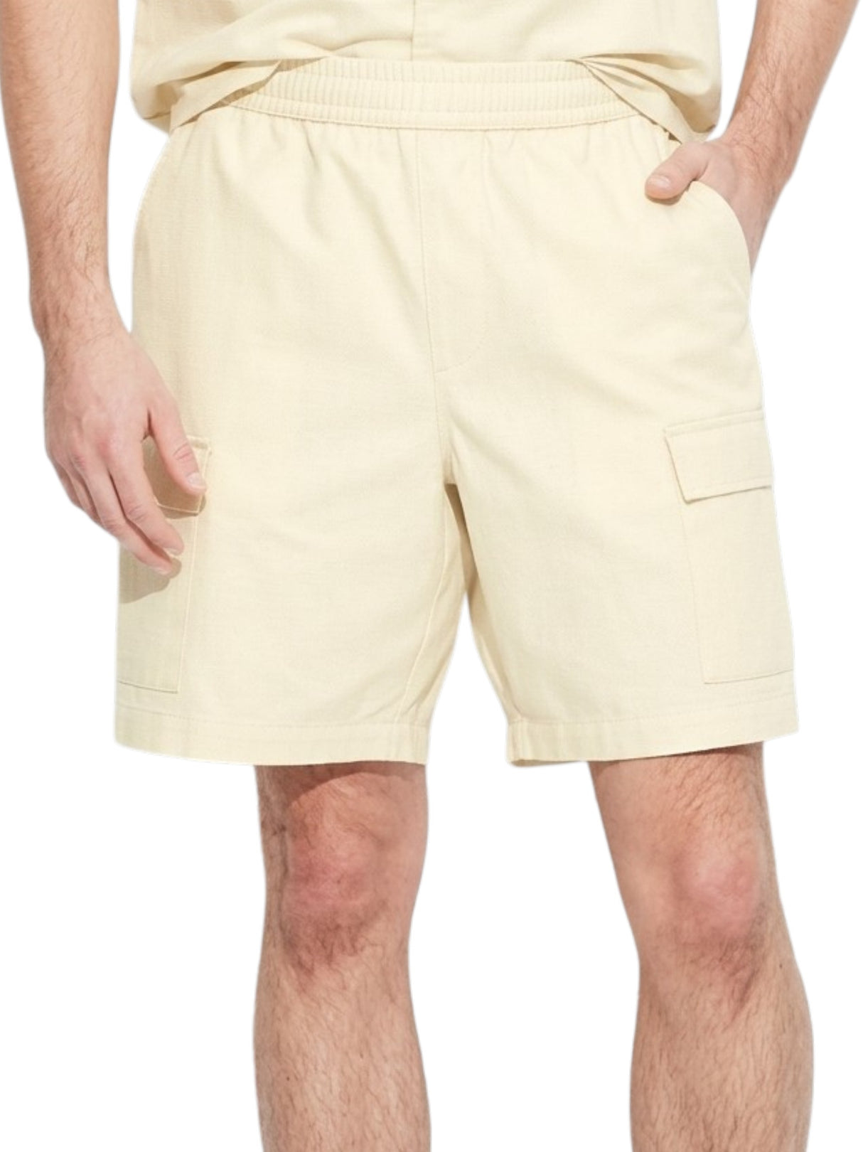 Image for Men's Plain Short,Light Beige