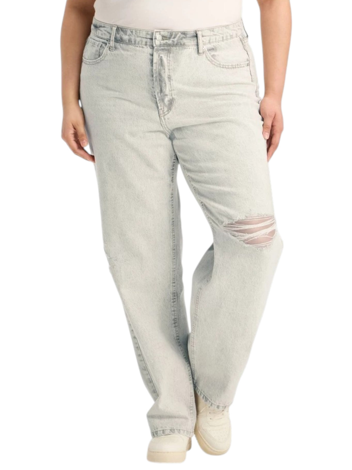 Image for Women's Plain Jeans,Grey