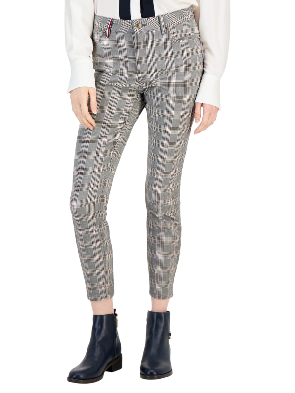 Image for Women's Plaid Pant,Grey