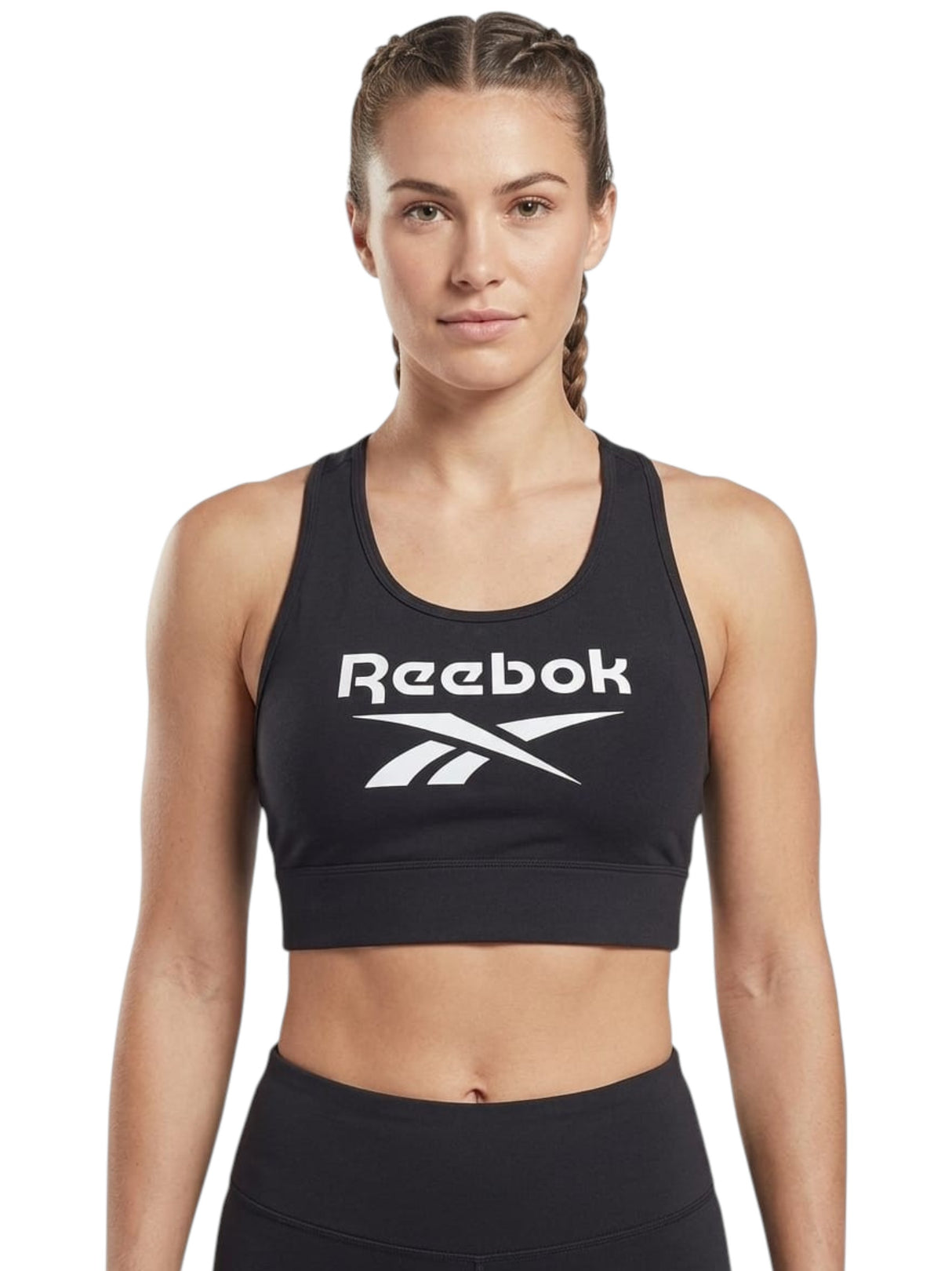 Image for Women's Brand Logo Printed Sport Top,Black