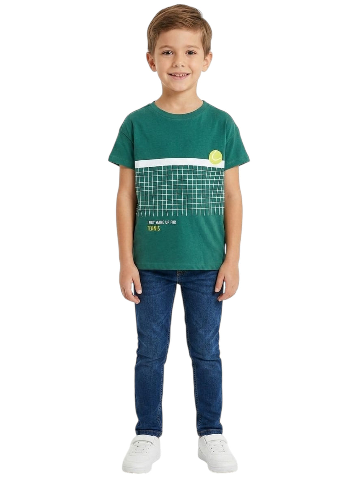 Image for Kids Boy's Printed Top,Green