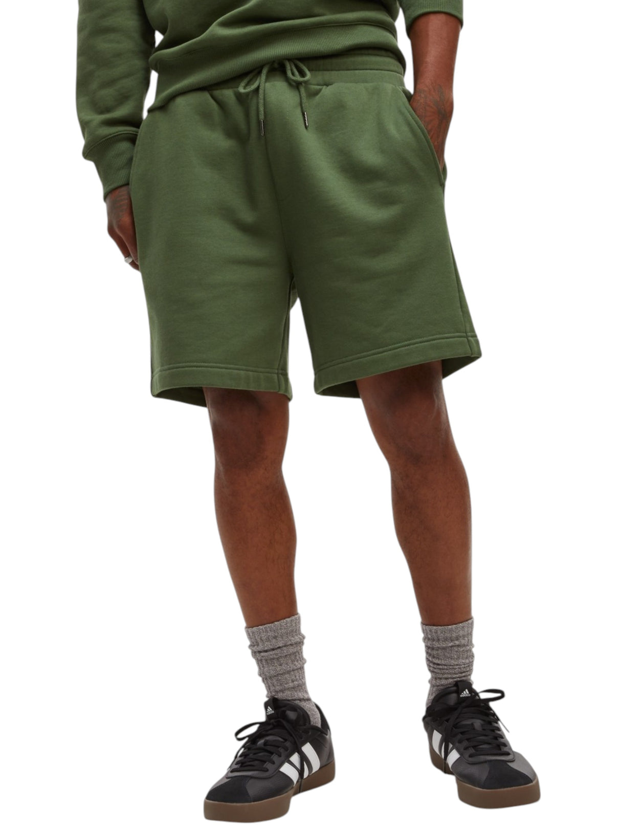 Image for Men's Plain Sport Short,Dark Green