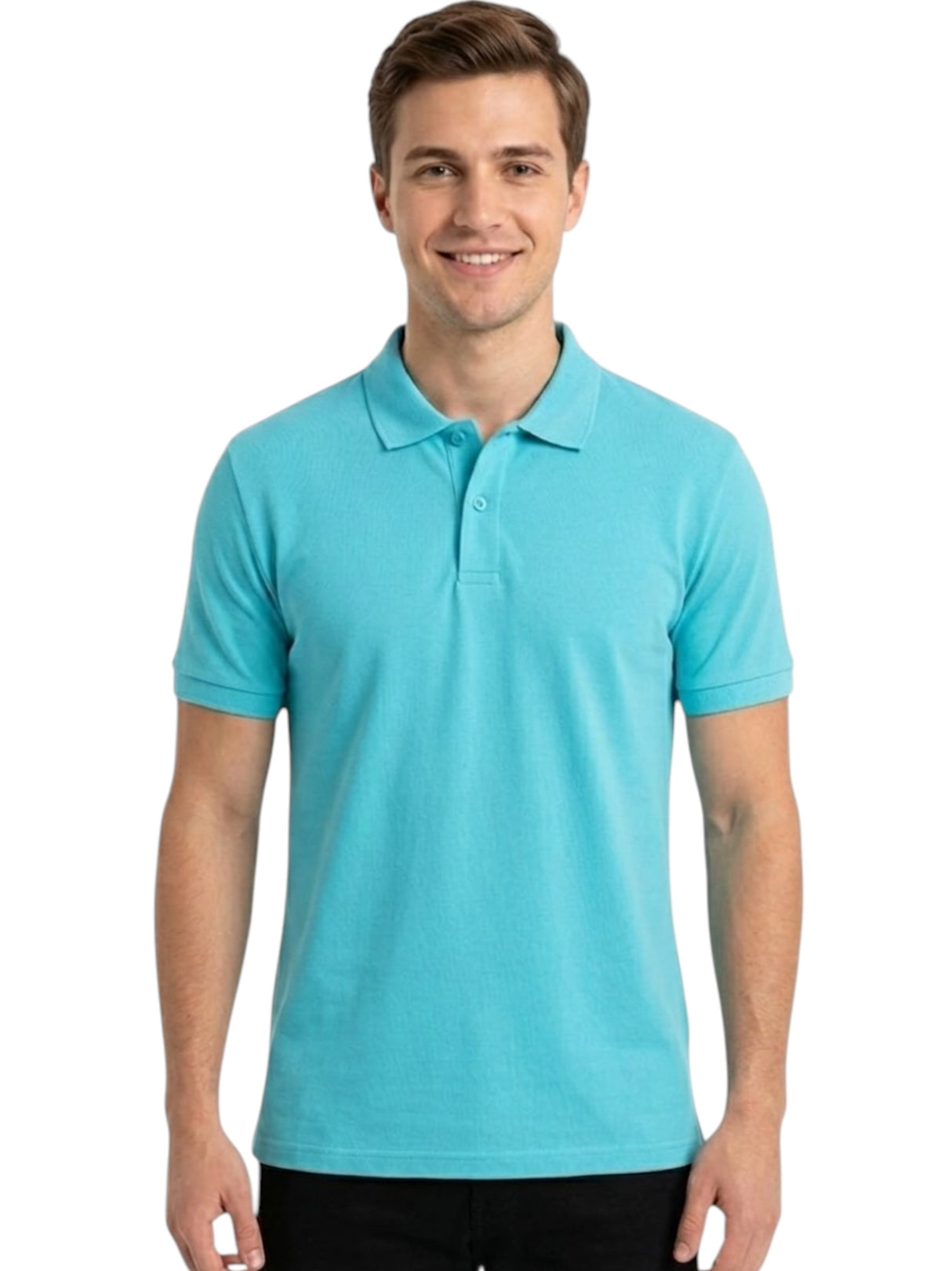Image for Men's Textured Top,Blue