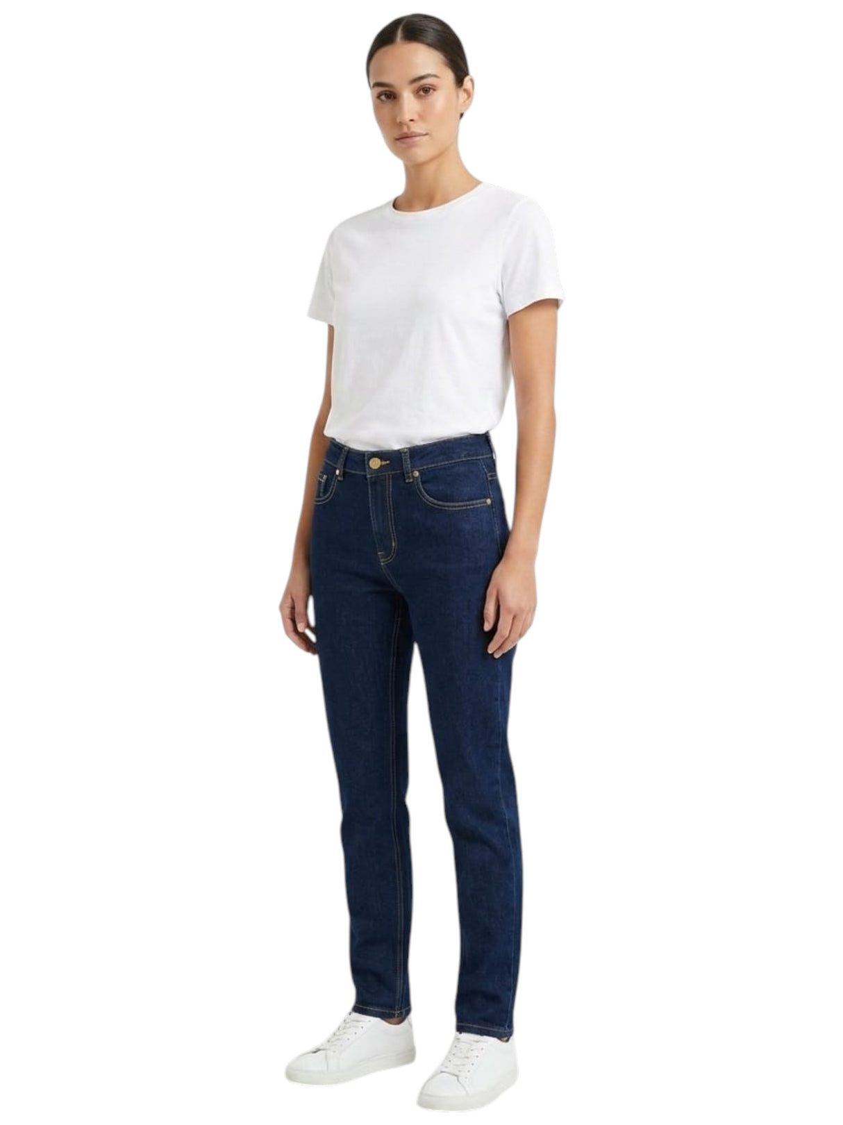 Image for Women's Plain Jeans,Navy