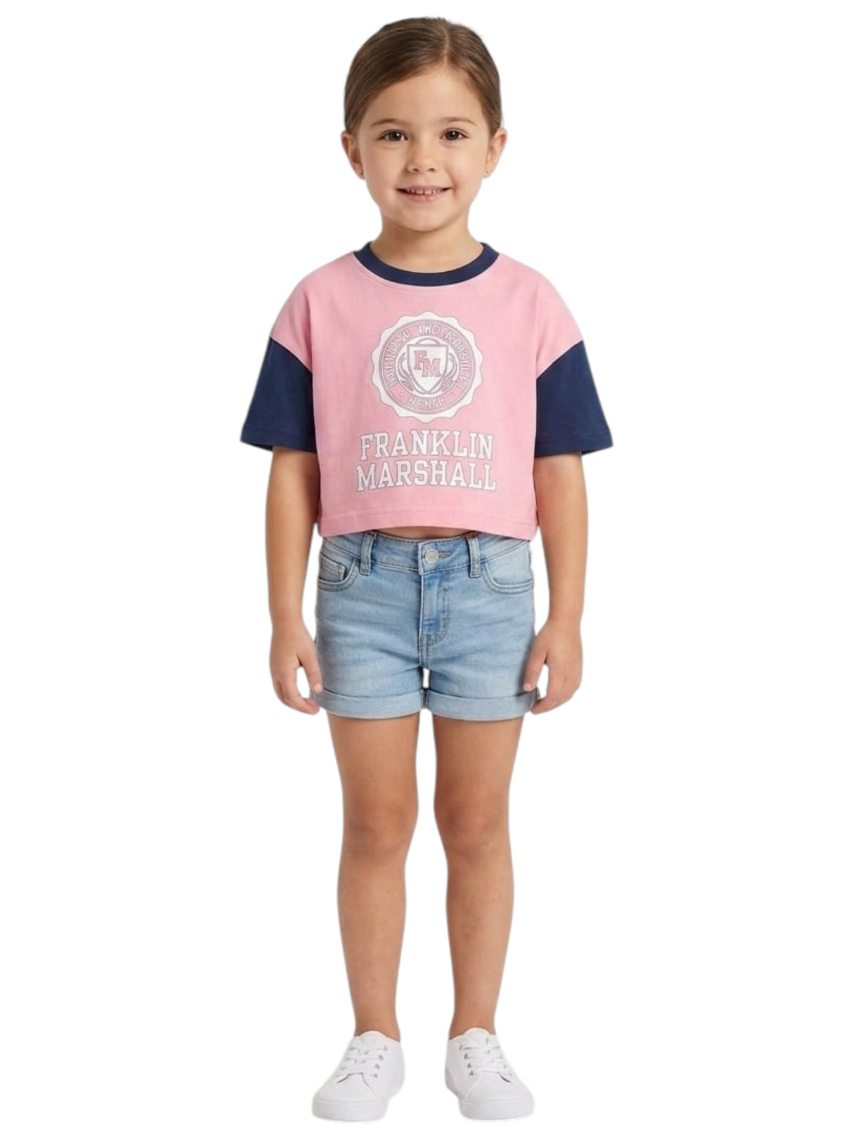 Image for Kids Girl's Printed Top,Pink