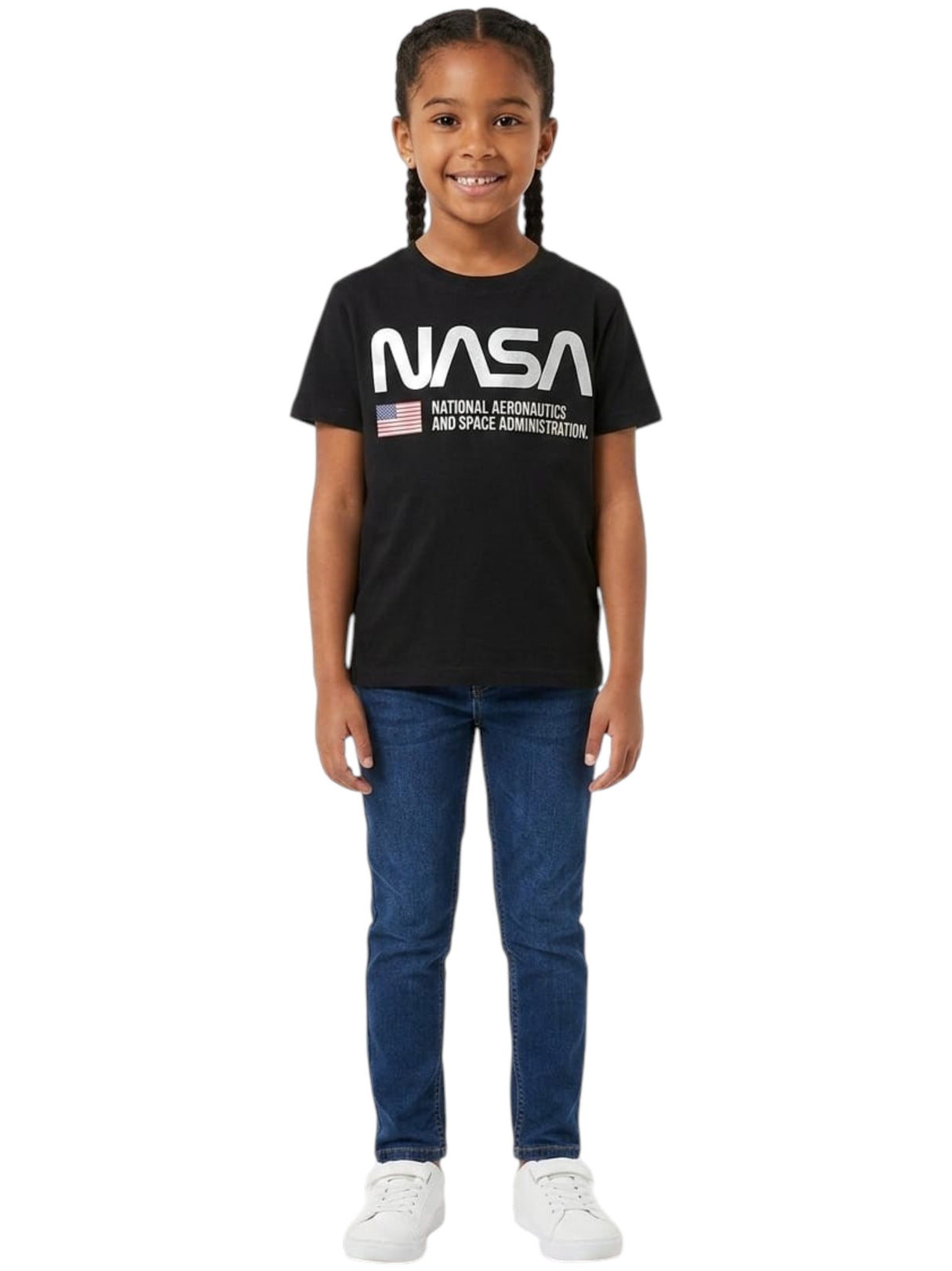Image for Kids Girl's Printed Top,Black