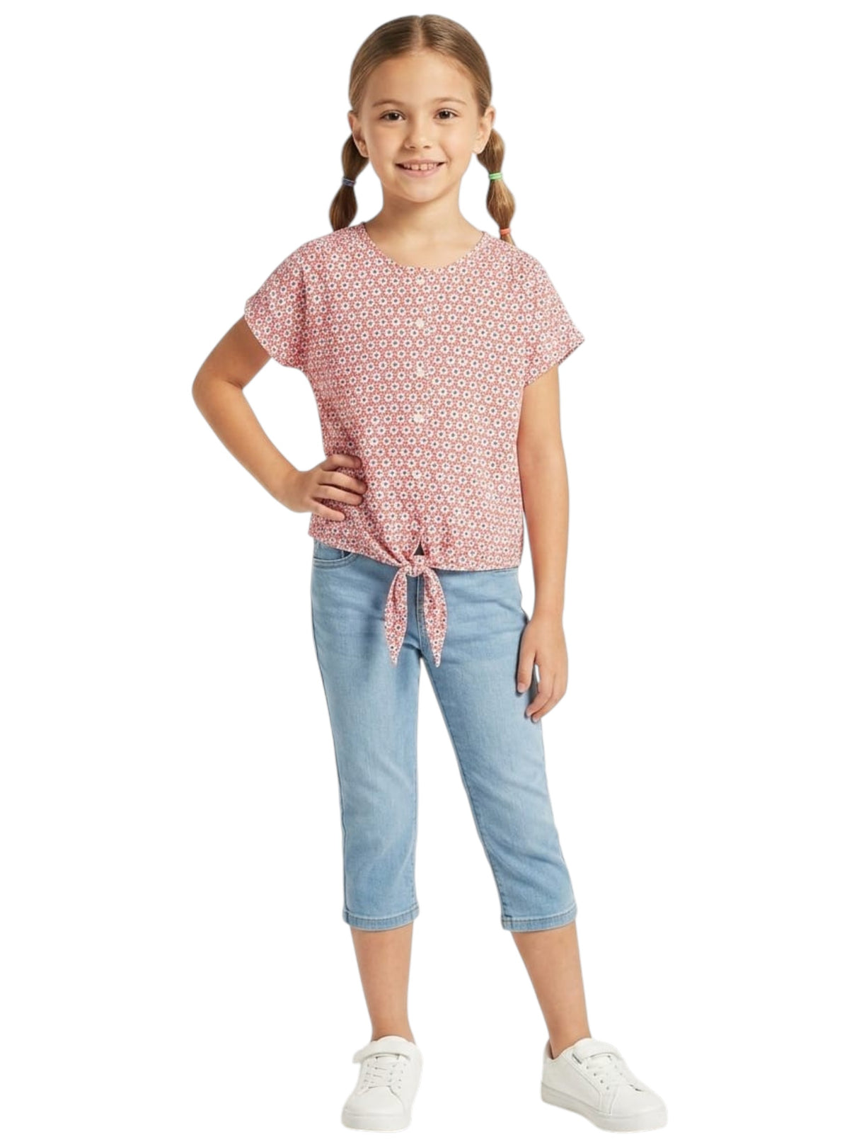 Image for Kids Girl's Floral Printed Top,Multi
