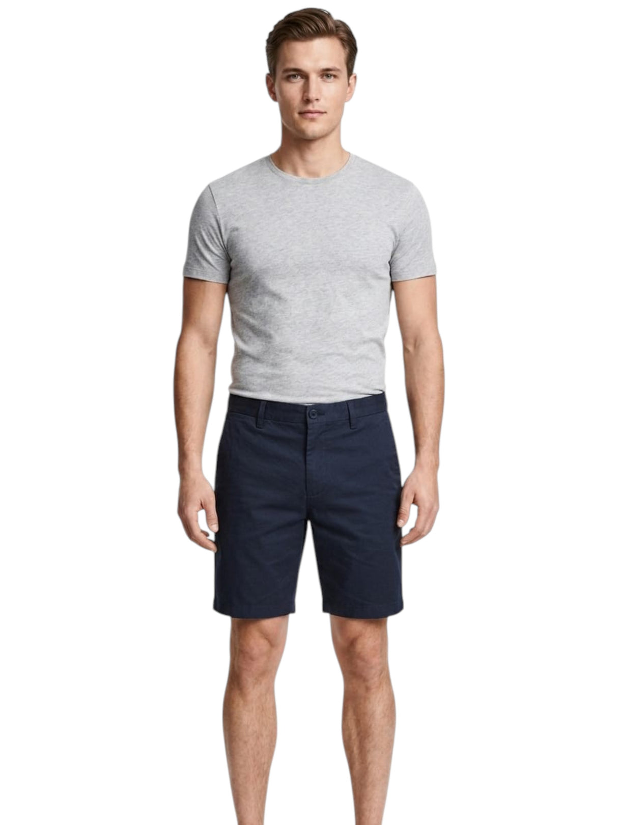 Image for Men's Plain Solid Short,Navy