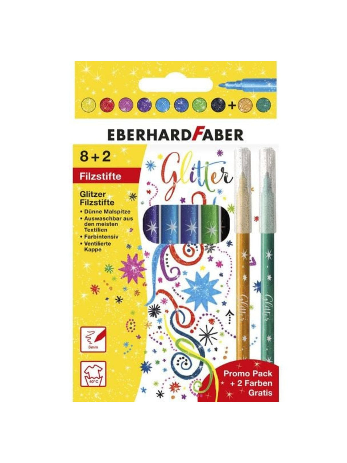 Image for Glitter Felt-Tip Pens