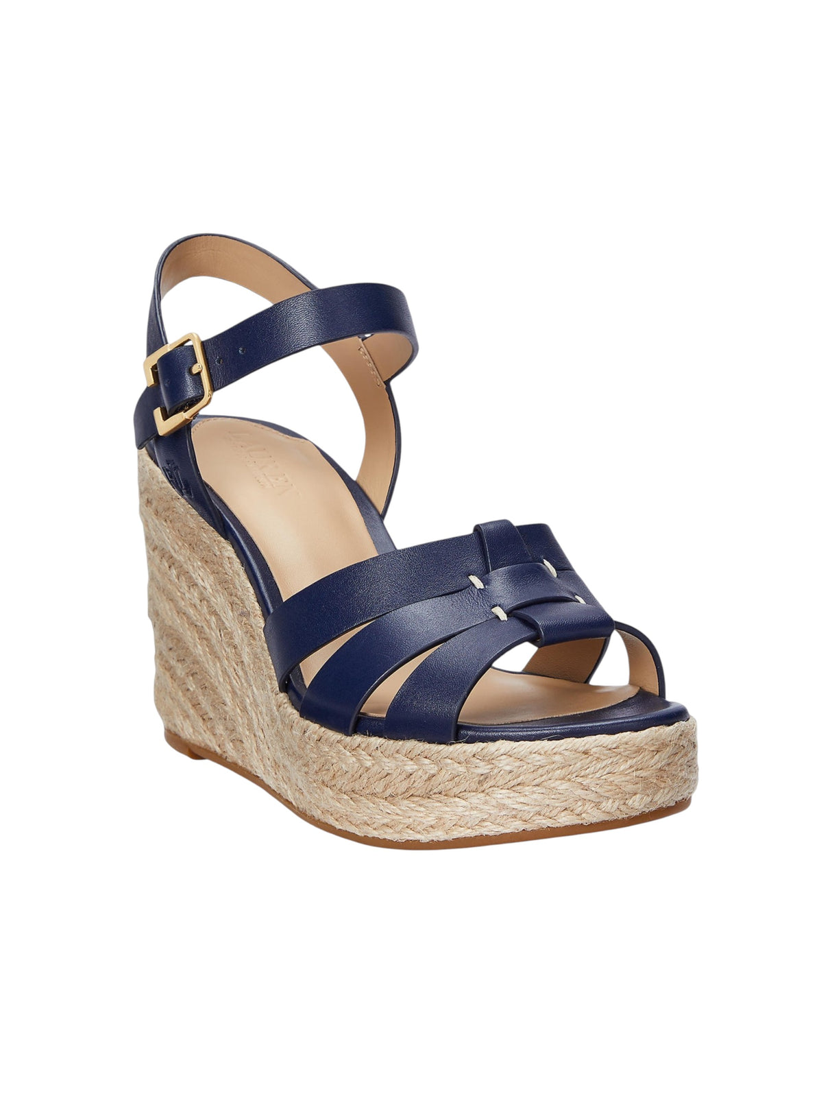 Image for Women's Ribbed Heeled Shoes,Navy