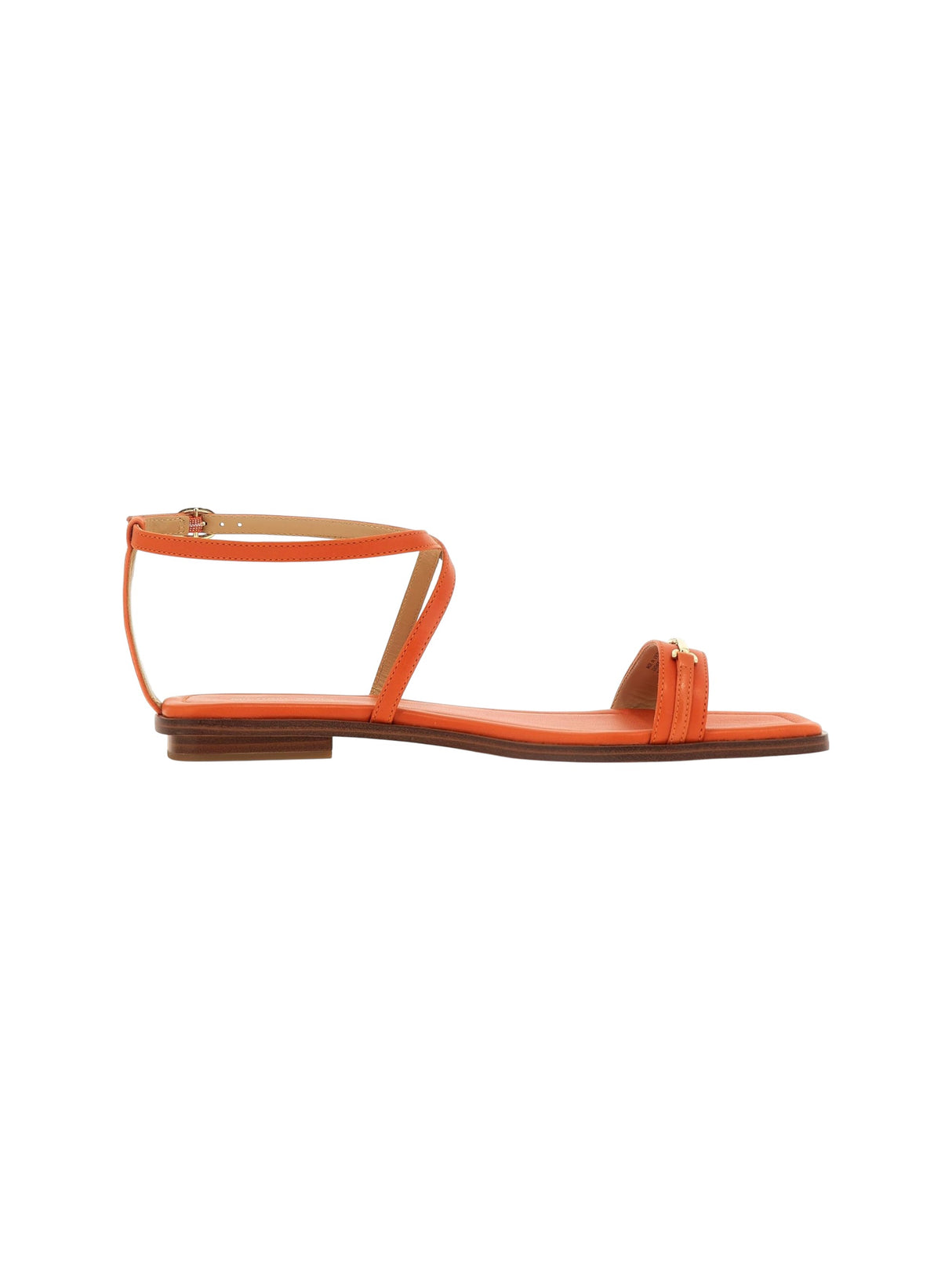 Image for Women's Ribbed Sandals,Orange