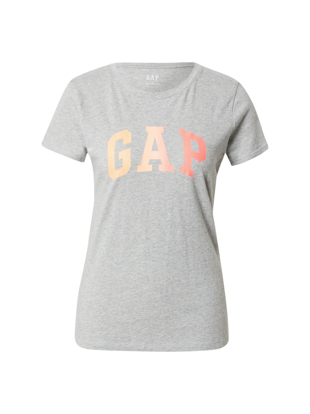 Image for Women's Brand Logo Printed Top,Grey