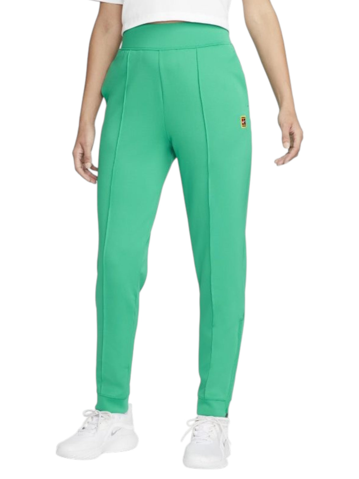 Image for Women's Plain Solid Pant,Green