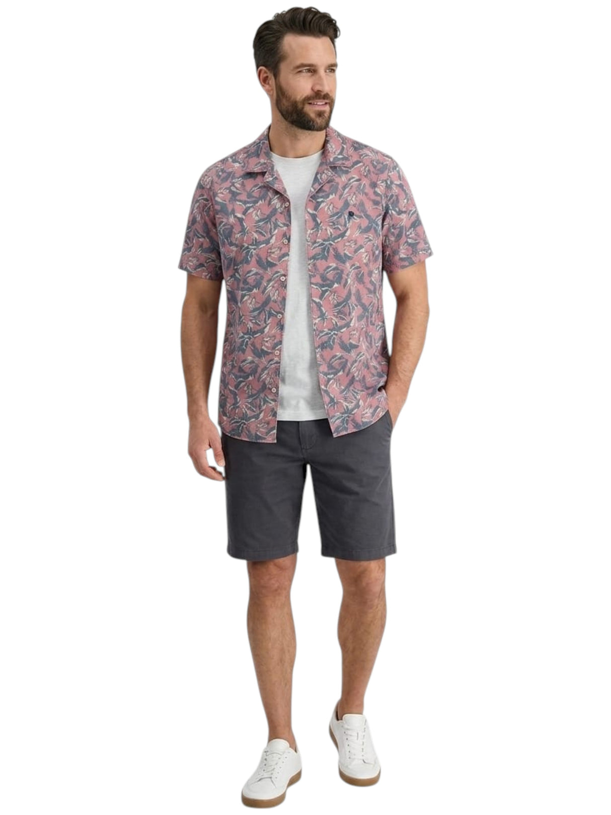 Image for Men's Printed Dress Shirt,Multi