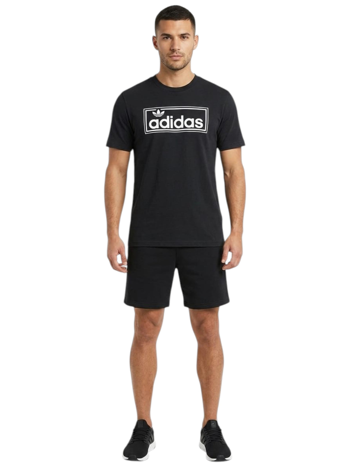 Image for Men's Brand Logo Printed Sport Top,Black